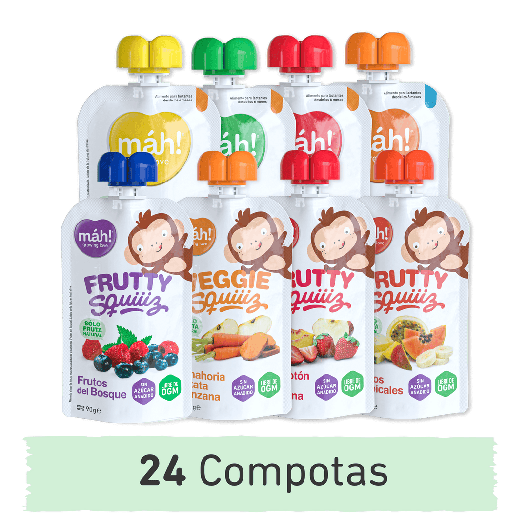 Combo 24 compotas