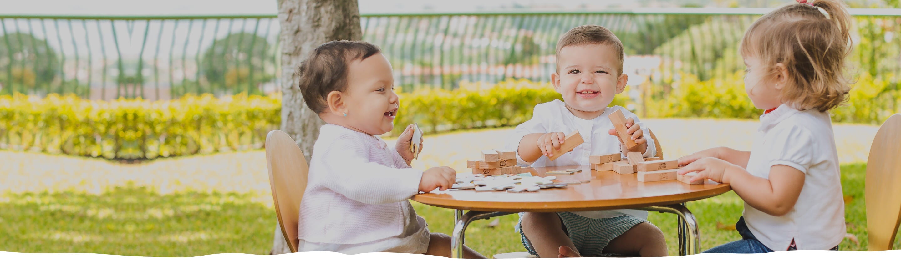 Banner niños jugando